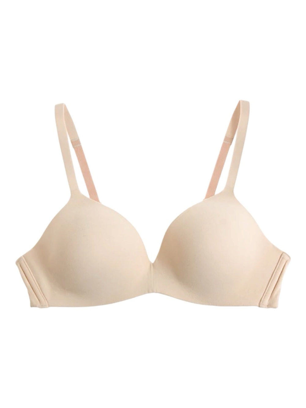 Wacoal NWOT How Perfect Wire Free T-Shirt Bra TAN Sz 36D # 852189 fan favorite